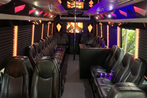 party bus in gainesville